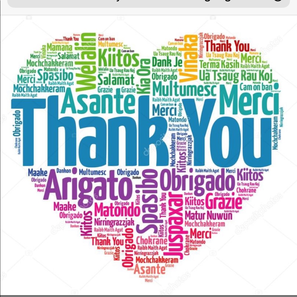 You are appreciated!